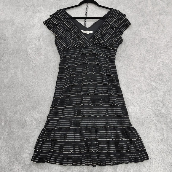 Max Studio Dresses & Skirts - Max Studio Ruffle‎ Layered Mesh Tiered Babydoll Mini Dress Small Fairy Grunge
